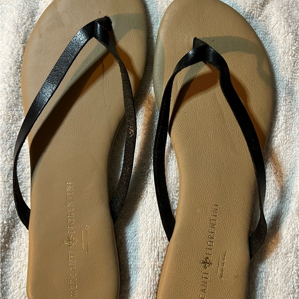 Black Mercanti Fiorentini sandals